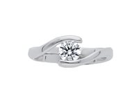 Ring Babila Milano Woman Forever in Yellow Gold Diamante 0.19 Ct BBA45019B - BBA45019B